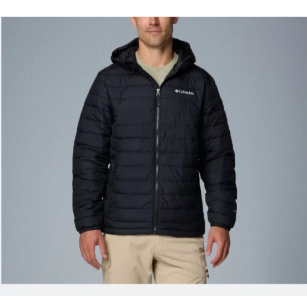 Brand New Columbia Men's Powder Lite II Hooded Jacket Large Size